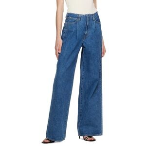 SLVRLAKE Blue Flare & Wide Leg Jeans